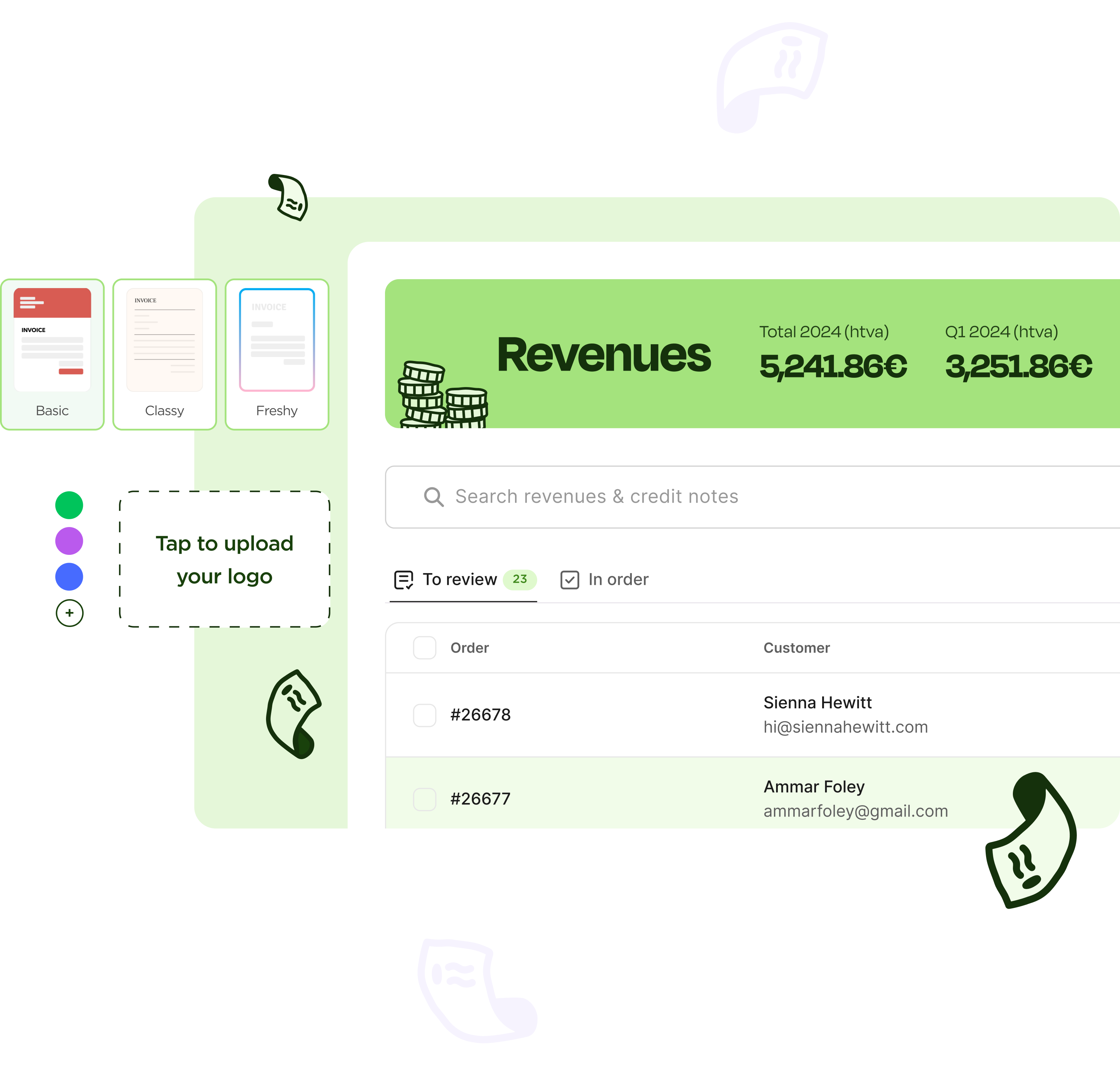 Unlimited invoicing for free